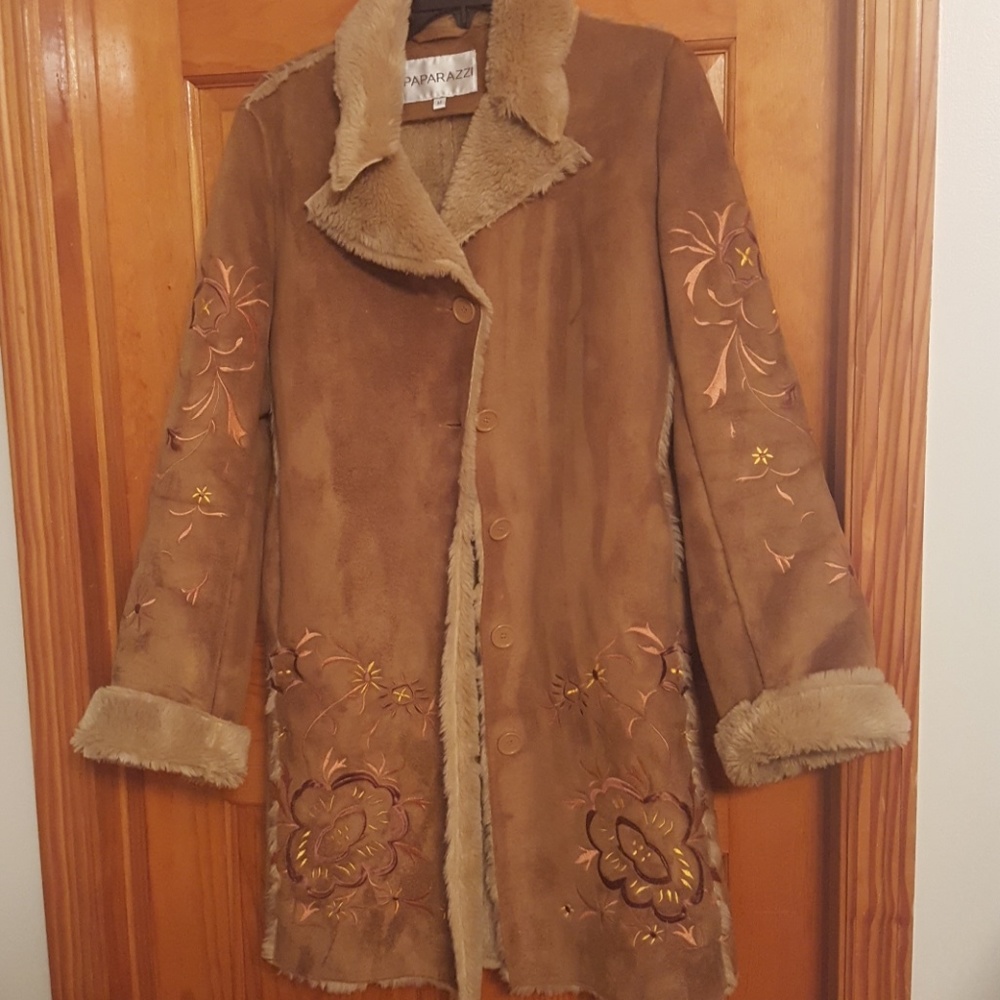 Suede Paparazzi Coat!